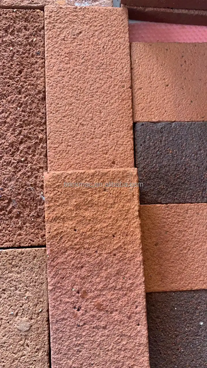 wall tiles decorative facing brick for exterior facade roof decoration clay panel Terracotta tiles making machine machinery