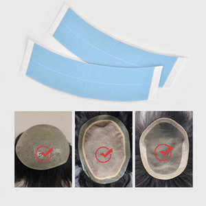 Rollo de Cinta Adhesiva de Poliéster Azul de 3-36 Yardas para Pelucas de Encaje Frontal y Extensiones de Cabello Humano - Product Image 2