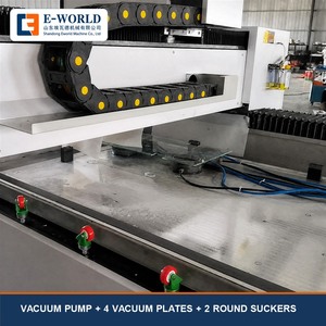 Machine de fraisage de rainures en verre homologuée CE, structure en acier, routeur CNC, moteur haute précision, traitement efficace des matériaux durs - Product Image 6