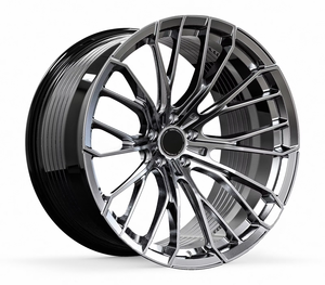 Nouvelles jantes en aluminium forgé 18-20 pouces 5x114.3, largeur étendue, finition argentée pour rétrofit/amélioration - Product Image 5