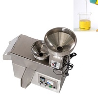 Presse à huile automatique en acier inoxydable, machine à huile froide pour l'extraction d'huile de ricin, de noix de coco, de lin, d'arachide, de tournesol, d'olive