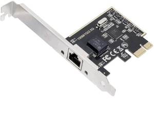 Tarjeta de Interfaz de Red PCI Express PCI-E Fervit de 2.5 Gigabit Ethernet, 10/100/<span class=keywords><strong>1000</strong></span>/25000 <span class=keywords><strong>Mbps</strong></span>, RJ45 LAN SI-PEX24059 - Product Image 1