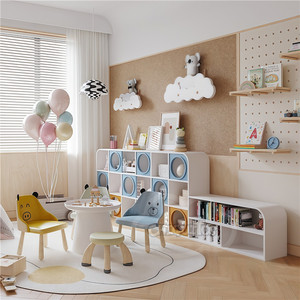 ילדים מוקסמים פינת קריאה עם קסם אגדה ועיצוב משחקים לילדים ילדים חדר קריאה - Product Image 4