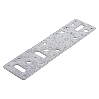 Plaque de fixation en acier galvanisé de qualité structurelle, anti-corrosion, moderne, à clous multiples, robuste, pour la construction de murs et de toitures