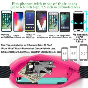 High Quality Running Sports Eco Friendly Cheap Belt Black Waist Bag Waterproof Women Men Custom Fanny Pack Wholesale - Product Image 6