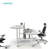 Table de bureau élévatrice électrique professionnelle à hauteur réglable Ergonomie debout avec mécanisme de levage de qualité commerciale