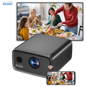 Everycom Cubelite MAX Proyector 4k Video Projectors <strong>Android</strong> 12 Led Long Throw Projector 4k Home Theater Projecteur 4k <strong>Android</strong> - Product Image 1