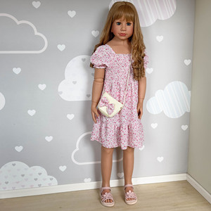 Muñeca Modelo Articulada NPK de 120 cm con Pelo Largo Princesa Niña Coleccionable de Arte Reborn Muñeca Grande - Product Image 4
