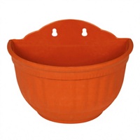 Chine Usine Fournisseur Orchidée Balcon En Plastique Durable Planteur Plante Auto-arrosage Pot De Fleur Pots Tenture Murale