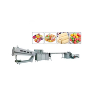 Fabrieksdirecte verkoop van productielijnen voor luxe fruit-hard candy