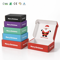 Boîtes d'expédition de Noël directes d'usine avec illustration du Père Noël pour jouets et chaussettes – Vente en gros et commandes en vrac directes