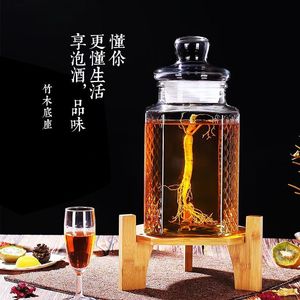 Base de Bambú para Adornos, Soporte Elevador para Botellas de Vino, Base Redonda para Jarrones, Soporte para Cubos de Vidrio, Multiusos, Resistente a la Humedad - Product Image 2