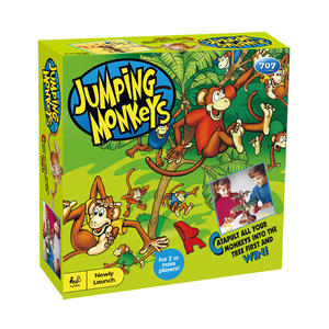 Juego de Equilibrio Crazy Balance Jumping Monkey, Juego Educativo de Plástico para Interacción Familiar, Juego de Equilibrio para Niños - Product Image 1