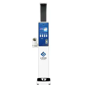 SH-V8 Touchscreen Digitale vertikale Höhen gewichts skala zur Messung der Blutdruck anzeige