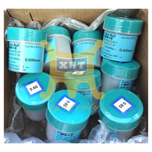Billes de soudure BGA sans plomb XHT Factory PCB, Sn96.5/Ag3/Cu0.5, 0.30mm, billes d'étain - Product Image 2