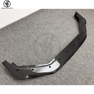 Difusor Delantero de Fibra de Carbono Estilo V, Acabado Brillante, Tejido Twill, para GTR R35 2008-2016, Ajuste Preciso 1:1, Kit de Carrocería - Product Image 5