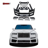 Kit carrosserie en fibre de carbone sèche style 1016 pour Rolls Royce Cullinan SUV : pare-chocs avant et arrière, extensions d'ailes, jupes latérales, spoiler