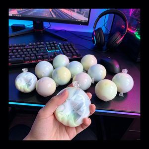 Crystal Mochi Sensory Sphere Clear Crunchy Fidget Toy Calming Texture Portable Meeting Relaxation Companion Daily - Product Image 3
