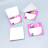 Bloc-notes avec logo personnalisé imprimé Bloc-notes Notes autocollantes Cadeaux promotionnels auto-adhésifs pour étudiants