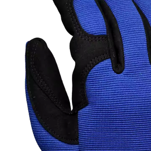 Premium Quality Official Size Safety Gloves Professional Manufacture's Premium Leather <b>Mechanic</b> Gloves with custom logo - Product Image 5