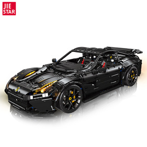 Jestar 91102 Kit de Bloques de Construcción de Modelo de Auto Deportivo Ferrari F12, Más de 800 Piezas, Juguete de Ensamblaje con Batería para Adultos y Niños - Product Image 2