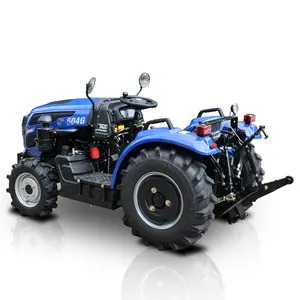 Trator pequeno 50 hp 4 roda mini trator com anexos agrícola novo produto 2022