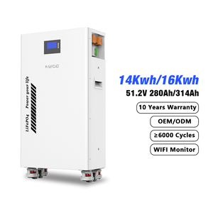 15kWh 16kWh batteria di accumulo di energia solare residenziale 51.2V 280Ah 314Ah Lifepo4 batteria al litio con rulli 6000 cicli - Product Image 4