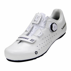Chaussures décontractées en cuir véritable <span class=keywords><strong>Sidebike</strong></span> pour cyclistes - Design respirant avec semelle en caoutchouc et tige entièrement en cuir - Product Image 1
