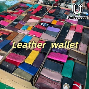 Portefeuille en cuir véritable de haute qualité A11-2, d'<span class=keywords><strong>occasion</strong></span>, vente en gros, styles unisexes mixtes, portefeuilles en cuir durables, longs et courts - Product Image 5