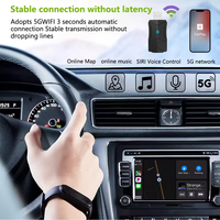 Adaptador Inalámbrico CarPlay Android Auto JMYTECH CA-11 USB Tipo-C con Control por Voz, WiFi/Bluetooth Integrado para Conexión Inalámbrica