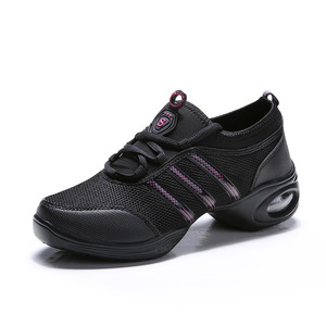 Zapatos de Baile Deportivos Modernos para <span class=keywords><strong>Mujer</strong></span>, Transpirables, para Fitness y <span class=keywords><strong>Tenis</strong></span>, Venta al por Mayor de Fábrica, Zapatos de Jazz con Plataforma - Product Image 6