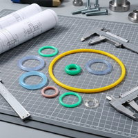 Kit d'étanchéité moulé en caoutchouc NBR/EPDM résistant à l'huile, amortisseur industriel, joint plat, bouchon flottant cylindrique, couleur personnalisée, DKK