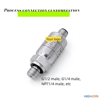 Transmetteur de pression de taille compacte SS304 jusqu'à 60 MPa pour diverses utilisations industrielles