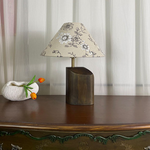 Floral Table Lamp E27 LED 220V Switch Control Eye Caring For Bedroom Study Bedside Ambient <b>Lighting</b> - Product Image 2
