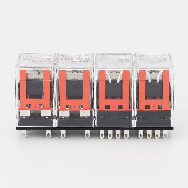 OMROM Miniature Industrial Control Universal Relay MY2N-GS/MY4N-GS 6A-7A DC12V/DC24V/AC220V 8P/14P PCB 35%-85% RH 360 Days