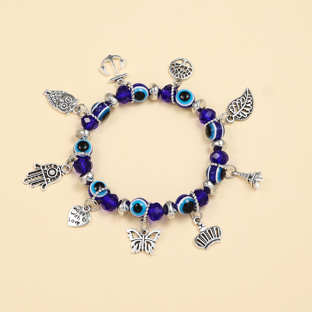 Bracelet Multi-pendant eyes