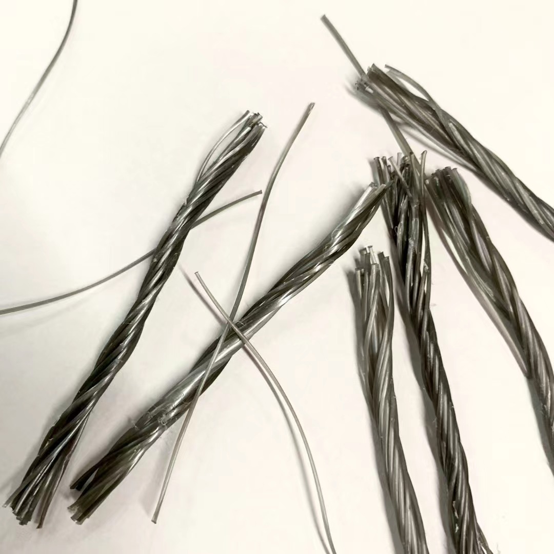 38 мм PP макро синтетическое волокно плетеное полипропиленовое волокно для бетона