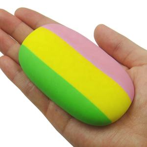 Gomme à crayon personnalisée en forme de pavé blanc unité de papeterie promotionnelle pour les enfants et l'école gomme à <span class=keywords><strong>savon</strong></span> de couleur personnalisée - Product Image 6