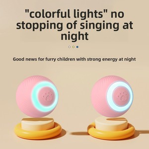 Otomatik akıllı kedi oyuncak top Pet kedi alay sınır ötesi haddeleme topu kendinden zevk sıkıntı kabartma kedi interaktif hareket oyuncak - Product Image 4