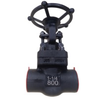Vanne à opercule en acier forgé KHD API, classe 800, à souder (SW) 1-1/4 pouce, haute qualité, OEM, vanne à opercule sur mesure