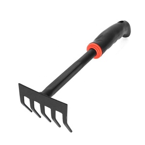 Ensemble d'outils <span class=keywords><strong>de</strong></span> jardinage robustes en acier au carbone, <span class=keywords><strong>pelle</strong></span>, bêche, <span class=keywords><strong>manche</strong></span> en caoutchouc, 4 pièces, qualité DIY, accessoires <span class=keywords><strong>de</strong></span> jardin modernes OEM - Product Image 2