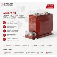 Transformateur de courant en résine coulée pour intérieur LZZBJ9-10A/B/C 10kV, pour mesure 0.2S/0.5 et protection 10P10