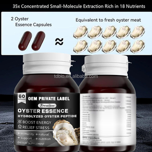 Oem nhãn hiệu riêng thủy phân <span class=keywords><strong>Oyster</strong></span> chiết xuất tinh chất <span class=keywords><strong>Oyster</strong></span> Peptide viên nang nam supplemnt cho khả năng sinh sản bổ sung - Product Image 3