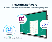 Pantalla Táctil Interactiva 4K de 65 Pulgadas, Pizarra Digital Inteligente para la Enseñanza Escolar, Tamaños Personalizados OEM