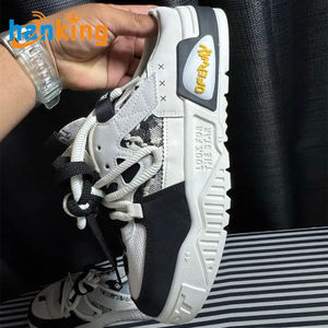 Ehanking Sandales à enfiler pour homme Chaussures de skate épaisses et antidérapantes Baskets à demi-talons pour homme - Product Image 5