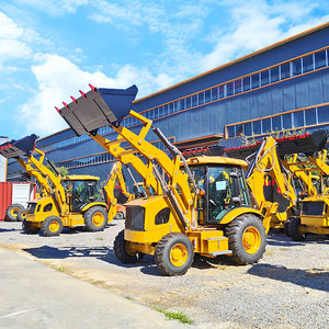 小型バックホーホイールローダートラクターショベルコンパクトバックホーバケット付き農業用 - Product Image 3