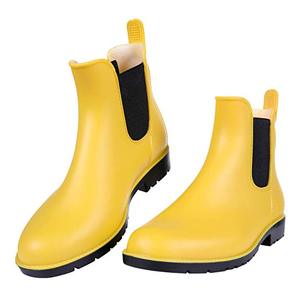 Dames à la mode Quotidienne Porter Confortable PVC Personnalisé <span class=keywords><strong>Pas</strong></span> <span class=keywords><strong>Cher</strong></span> Femmes Botte <span class=keywords><strong>Chelsea</strong></span> Botte de Pluie - Product Image 1