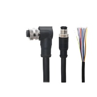 Ensemble de câbles AWG10 certifié IP67, câble toronné avec connecteur aviation à sertir pour applications industrielles