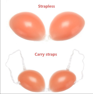 Áo ngực vô hình mới cộng với kích thước tự dính áo ngực Silicone với dây đai - Product Image 2