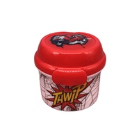 Boîte à bonbons mignonne, boîtes de rangement en plastique avec compartiments, boîtes à lunch pour enfants, rangement et transport pratiques des aliments